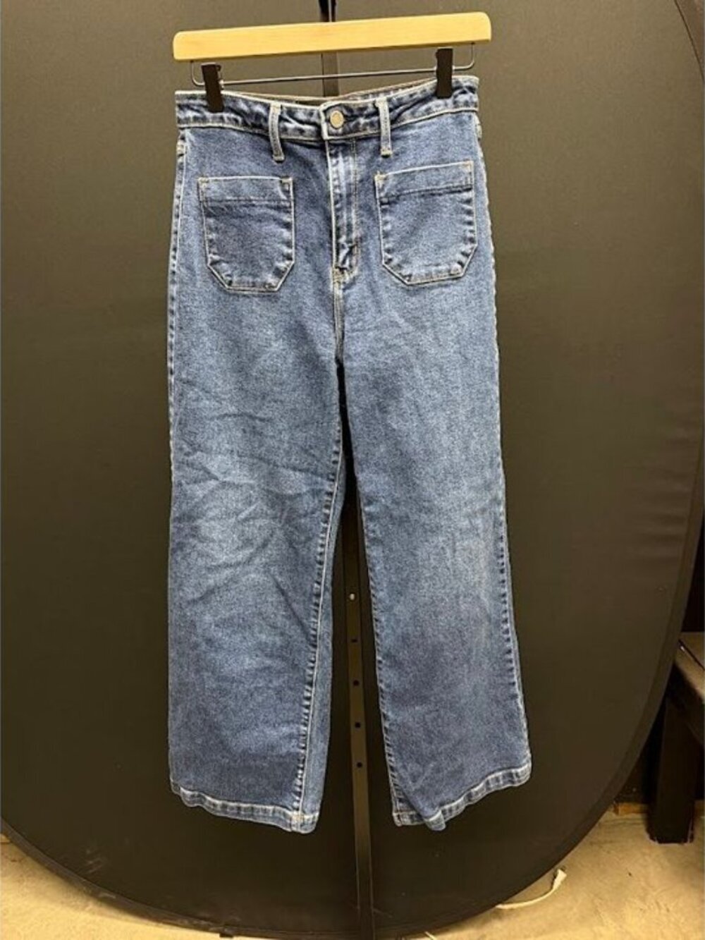 Just Black Denim Wide Leg Jeans